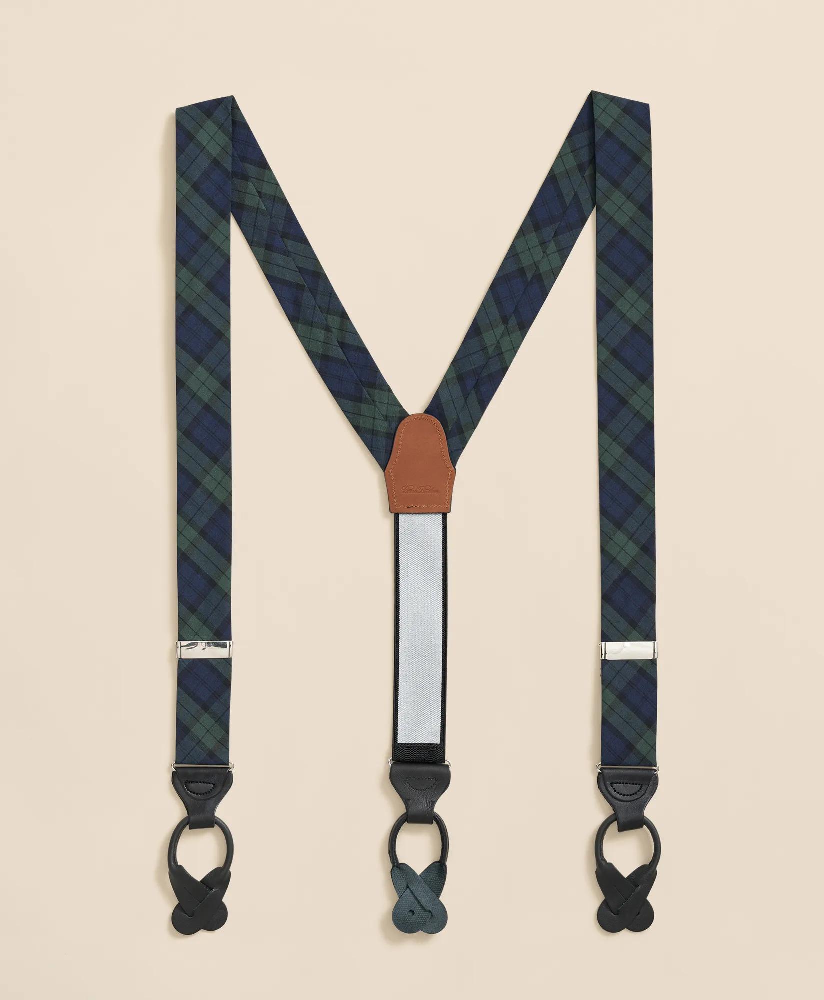 Black Watch Tartan Suspenders, image 2