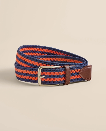 Stretch Woven Stripe Belt, image 1