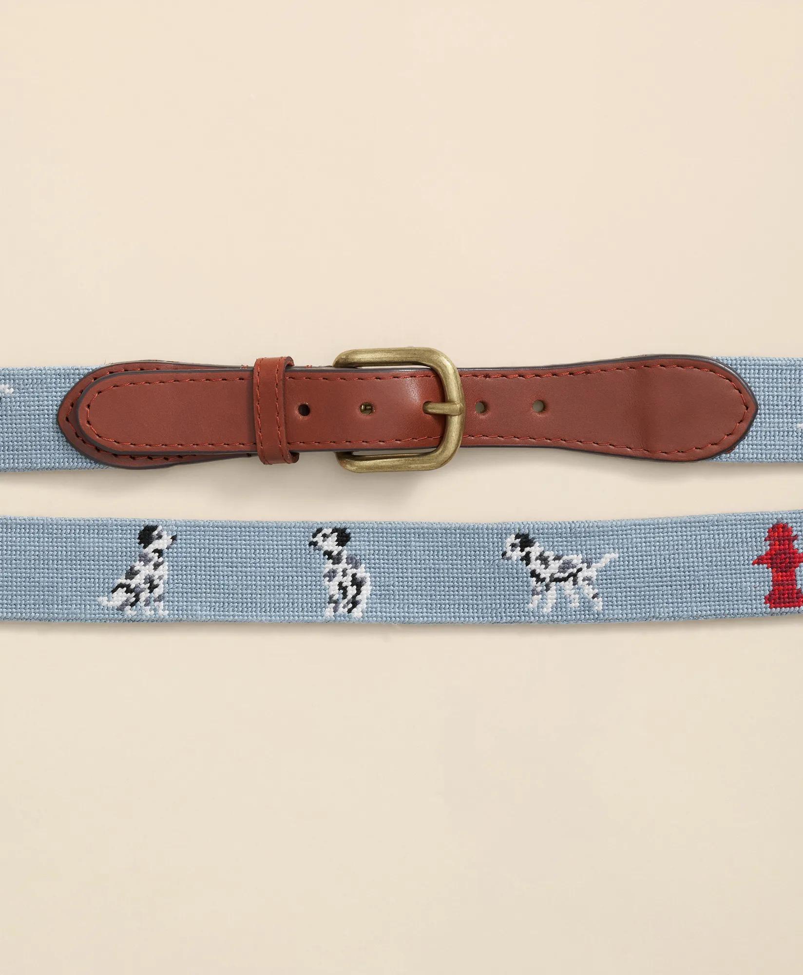 Smathers & Branson Needlepoint Dalmatian Belt, image 2