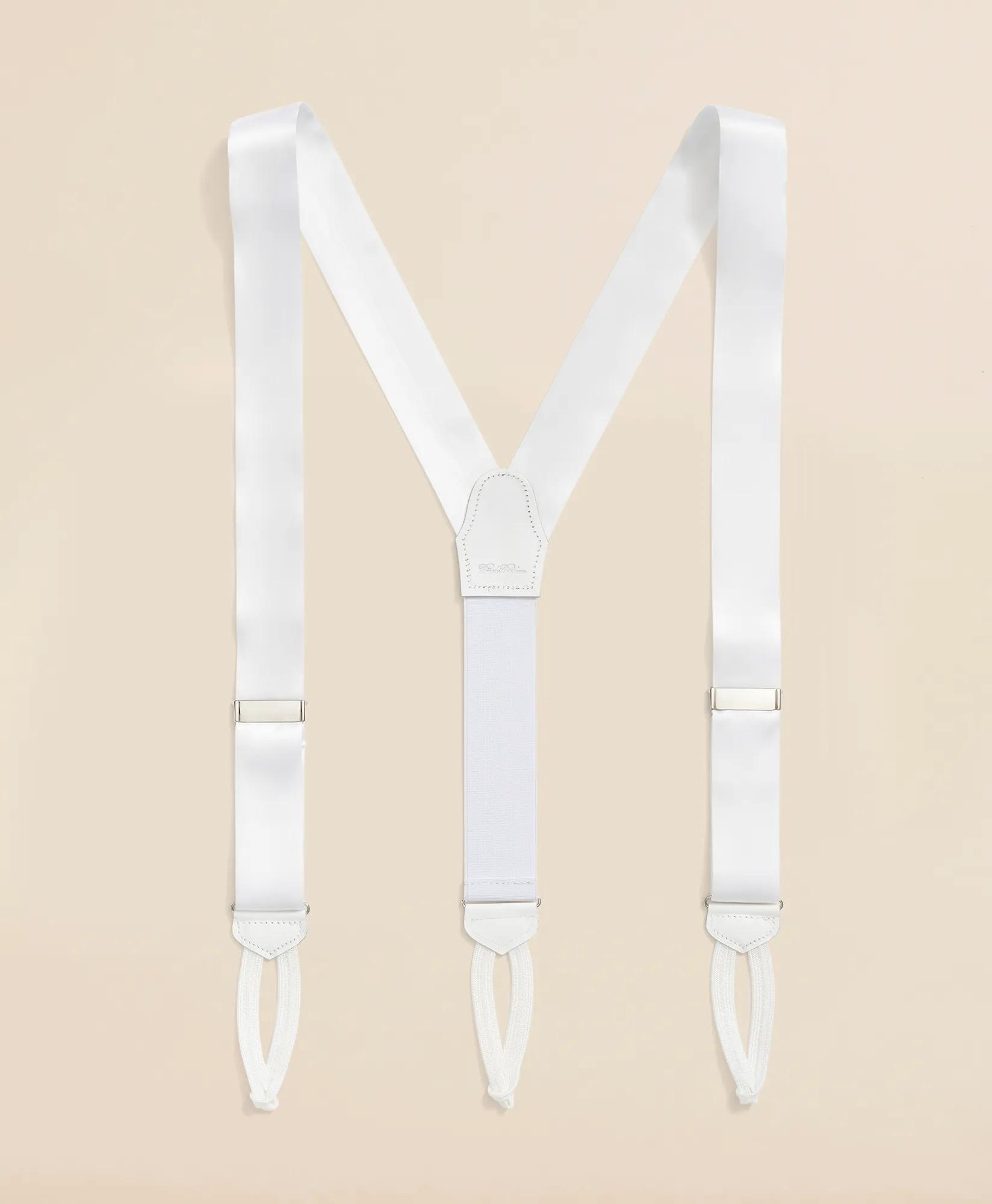 Big & Tall Formal Solid Suspenders, image 2