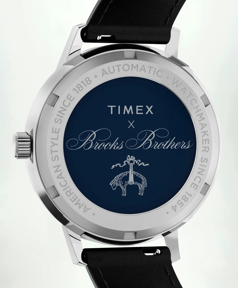 Brooks Brothers x Timex® Marlin Automatic, Silver-Tone, image 2