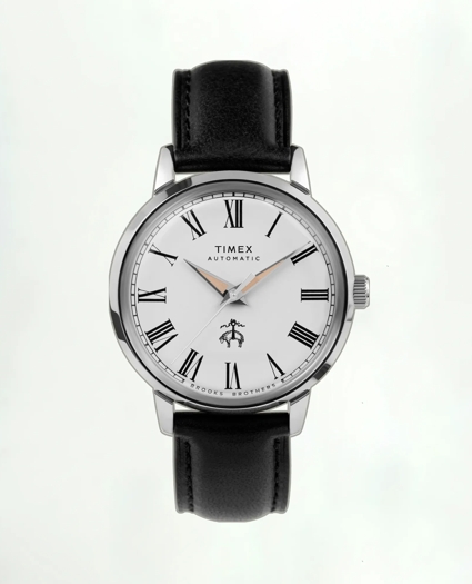 Brooks Brothers x Timex® Marlin Automatic, Silver-Tone, image 3
