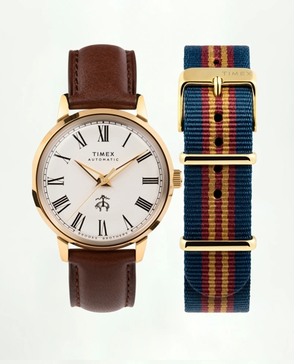 Brooks Brothers x Timex® Marlin Automatic, Gold-Tone, image 1