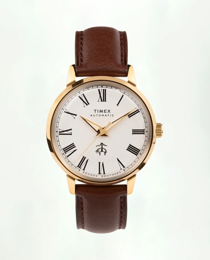 Brooks Brothers x Timex® Marlin Automatic, Gold-Tone, image 3
