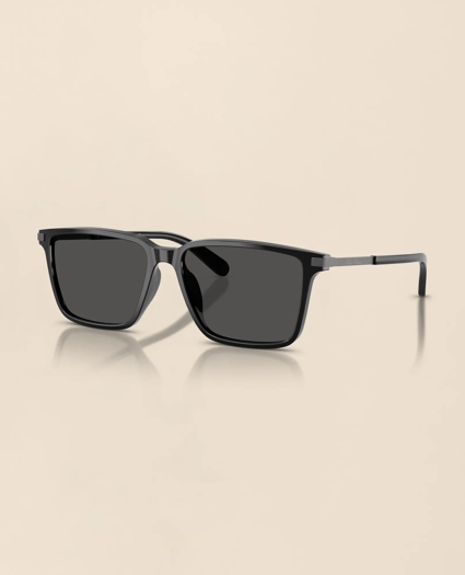 Slim Rectangular Frame Sunglasses, image 2