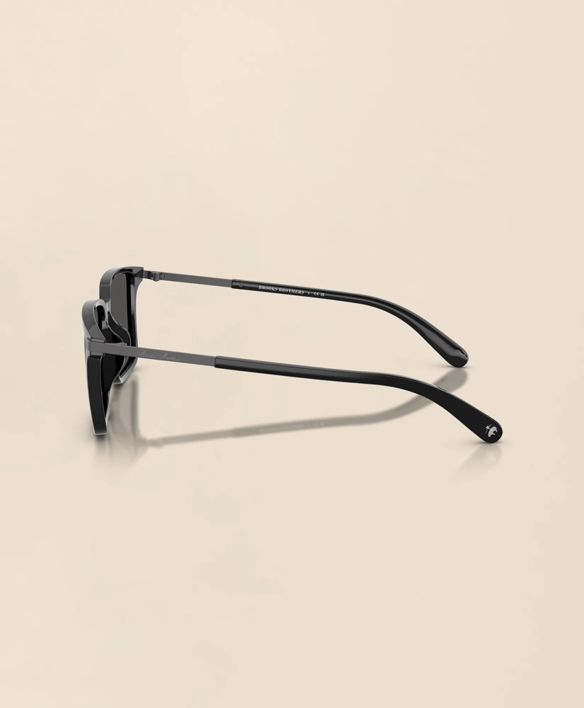 Slim Rectangular Frame Sunglasses, image 3
