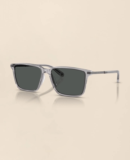 Slim Rectangular Frame Sunglasses, image 2