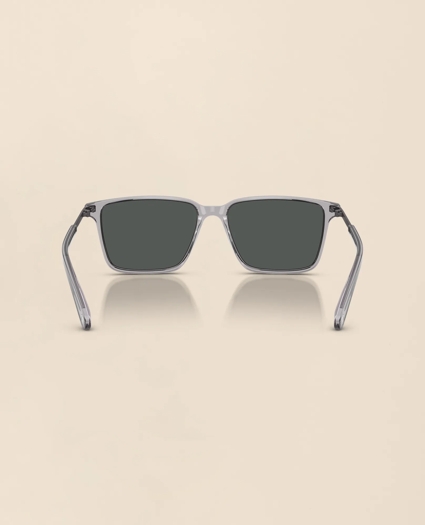 Slim Rectangular Frame Sunglasses, image 4
