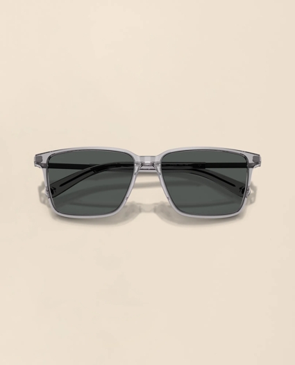 Slim Rectangular Frame Sunglasses, image 5