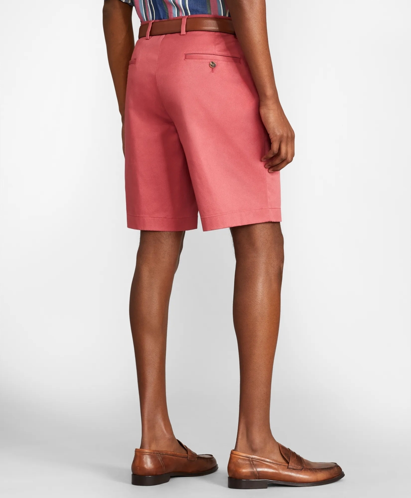 9" Flat Front Stretch Advantage Chino® Shorts, image 3