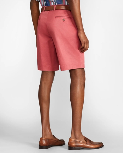 9" Flat Front Stretch Advantage Chino® Shorts, image 3