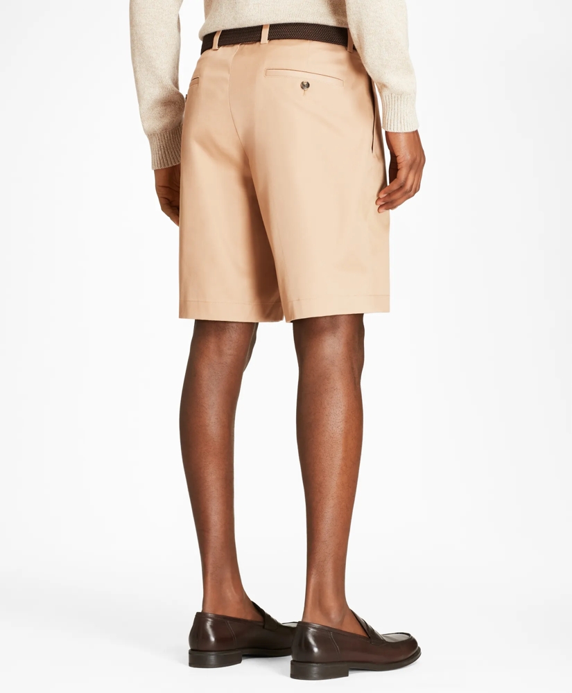 9" Flat Front Stretch Advantage Chino® Shorts, image 3
