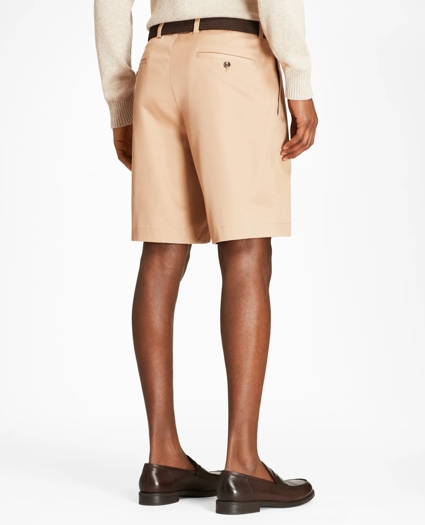 9" Flat Front Stretch Advantage Chino® Shorts, image 3