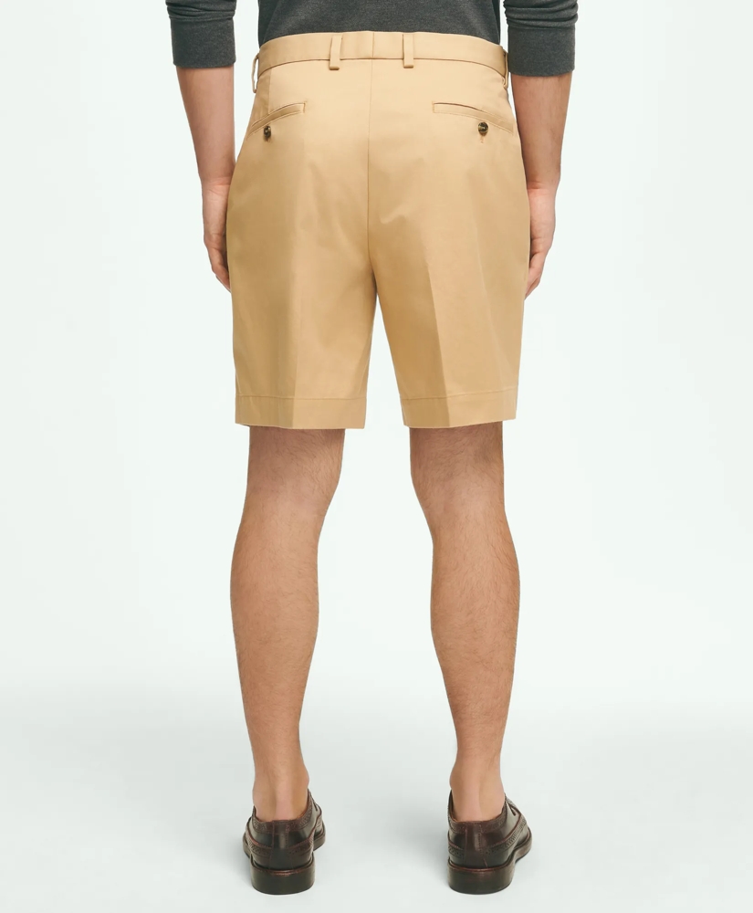8" Pleat Front Stretch Advantage Chino® Shorts, image 3