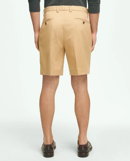 8" Pleat Front Stretch Advantage Chino® Shorts, image 3