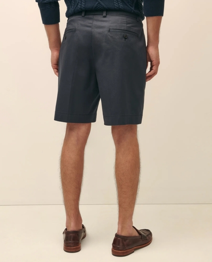 8" Pleat Front Stretch Advantage Chino® Shorts, image 4