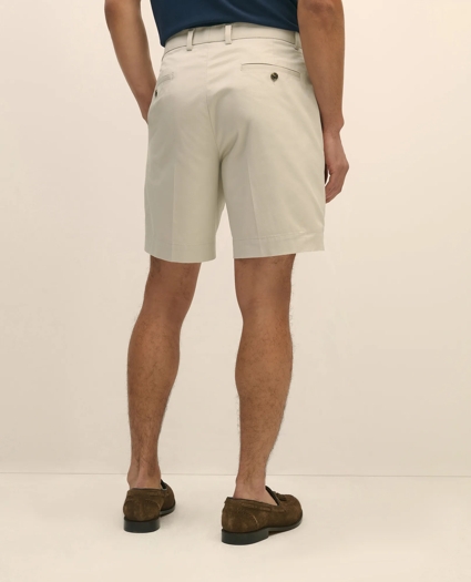 8" Pleat Front Stretch Advantage Chino® Shorts, image 4