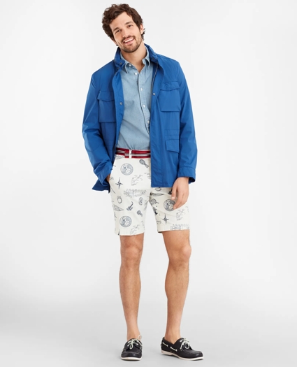 Nautical Print Shorts, image 2