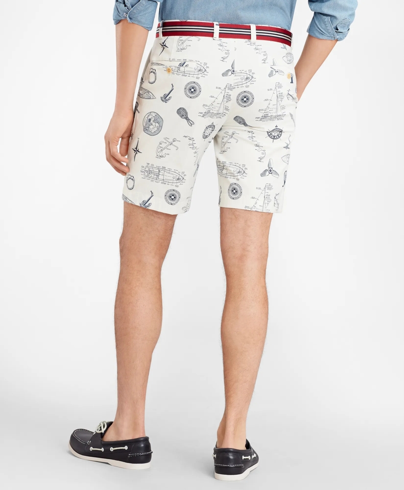 Nautical Print Shorts, image 3