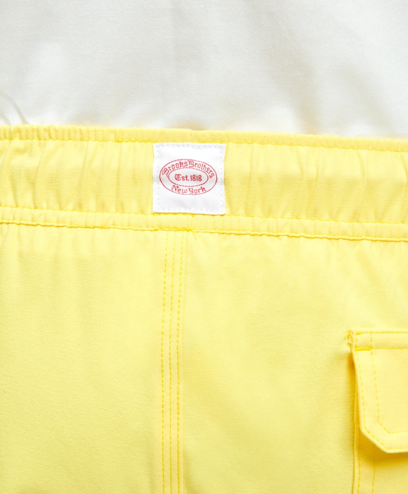 5" Stretch Montauk Solid Swim Trunks, image 4