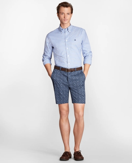 Paisley Print Shorts, image 2