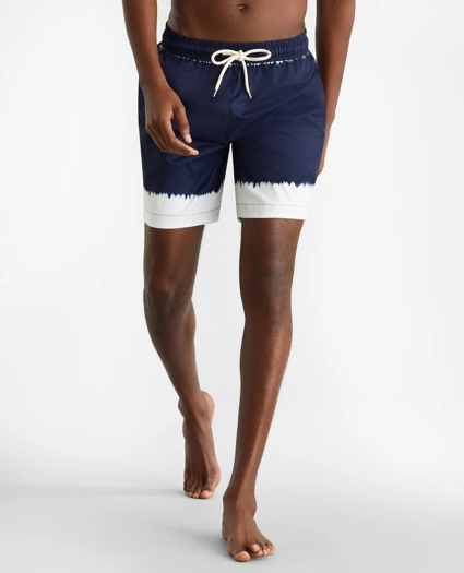 Montauk 6" Tie-Dye Print Swim Trunks, image 1