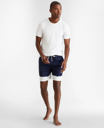 Montauk 6" Tie-Dye Print Swim Trunks, image 3