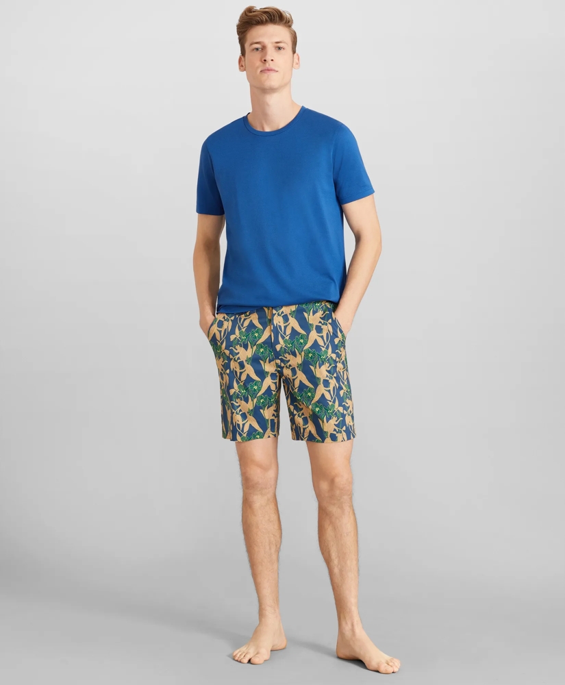 Newport 7" Monkey Print Swim Trunks, image 2