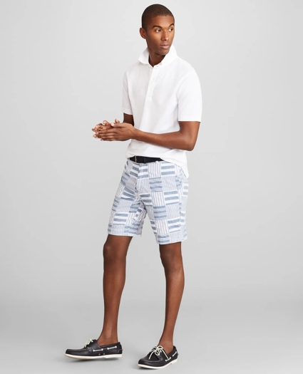 Patchwork Madras Shorts, image 2