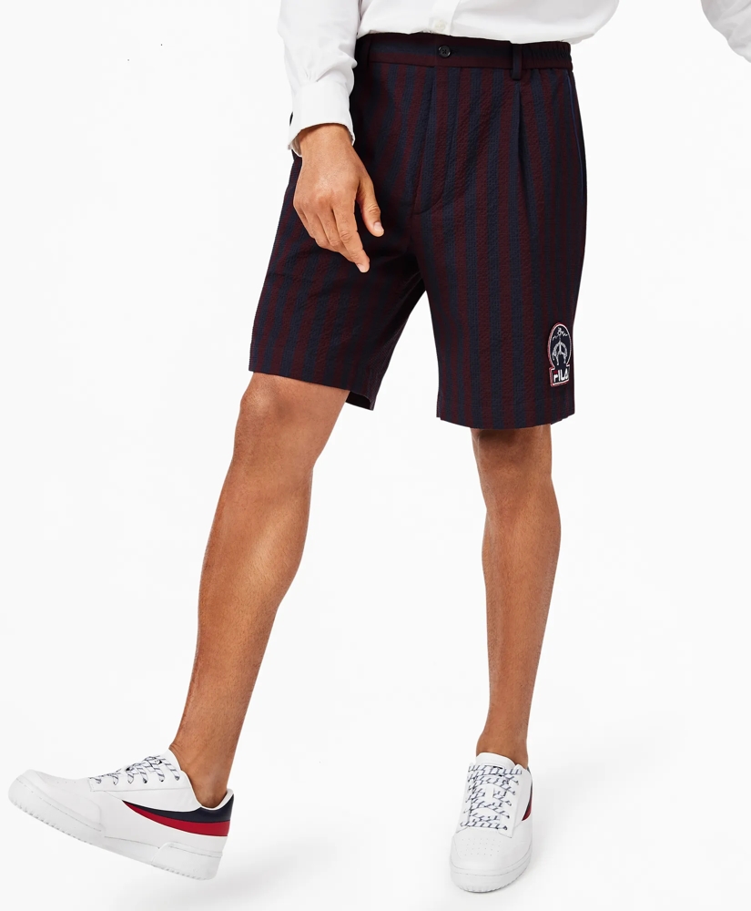 Brooks Brothers x FILA Striped Seersucker Newport Shorts, image 1