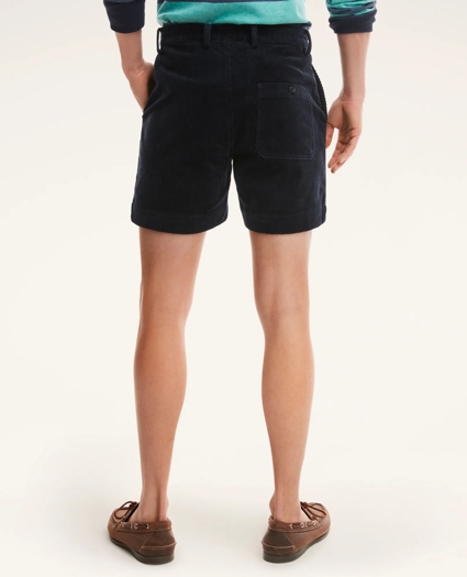 Stretch Cotton Wide Wale  Corduroy Shorts, image 2