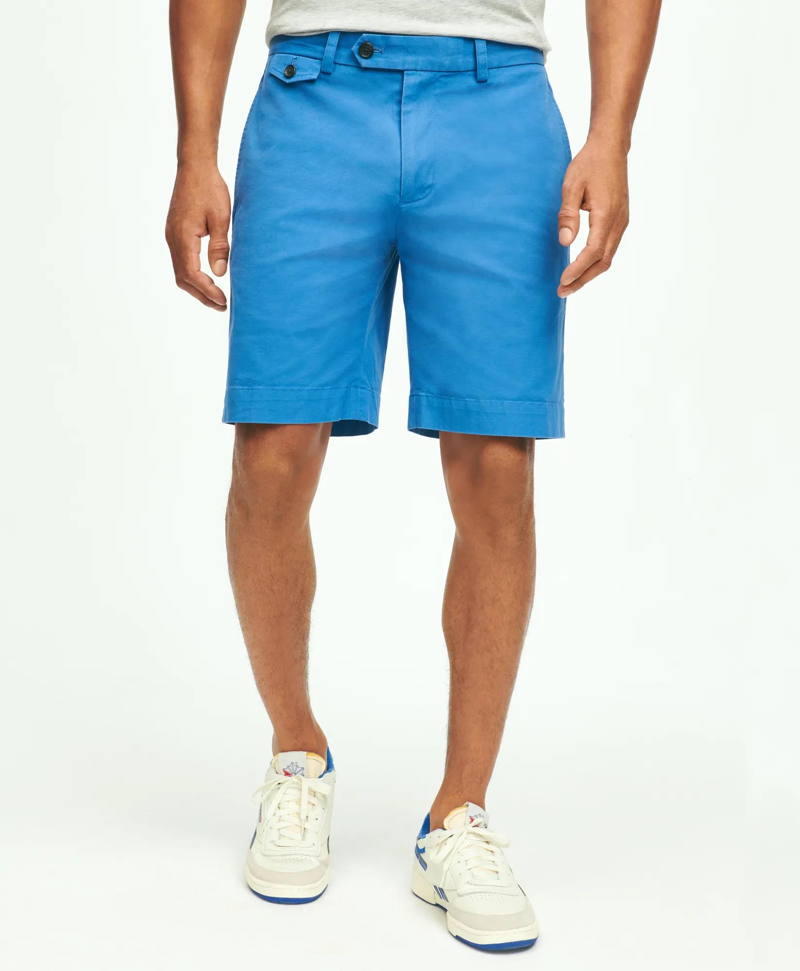9" Canvas Poplin Shorts in Supima® Cotton, image 1