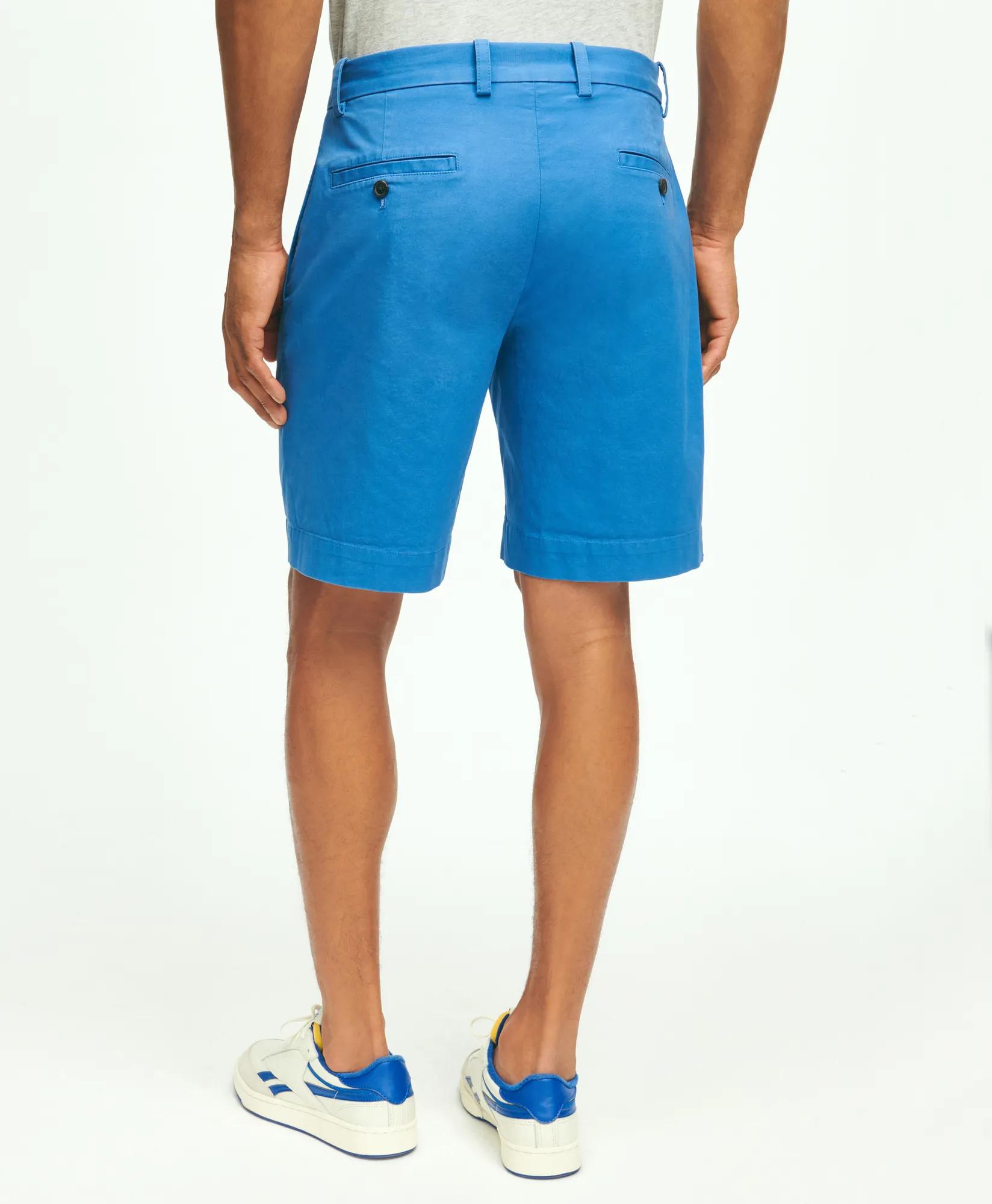 9" Canvas Poplin Shorts in Supima® Cotton, image 2