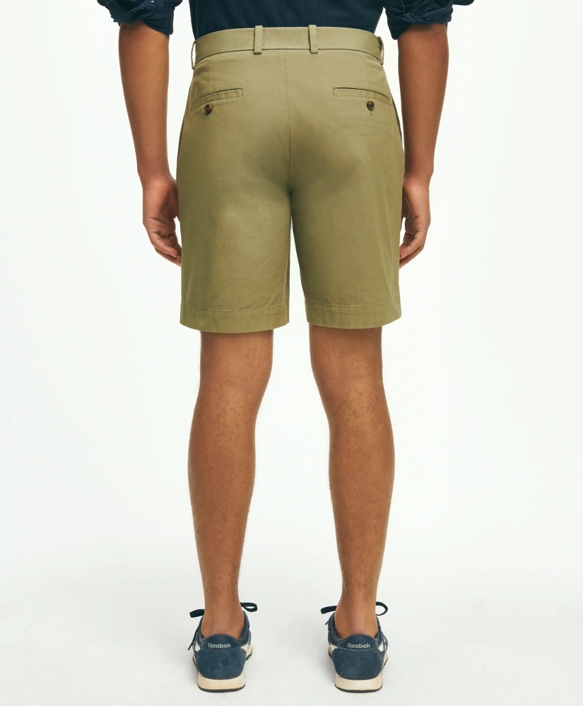 9" Canvas Poplin Shorts in Supima® Cotton, image 3