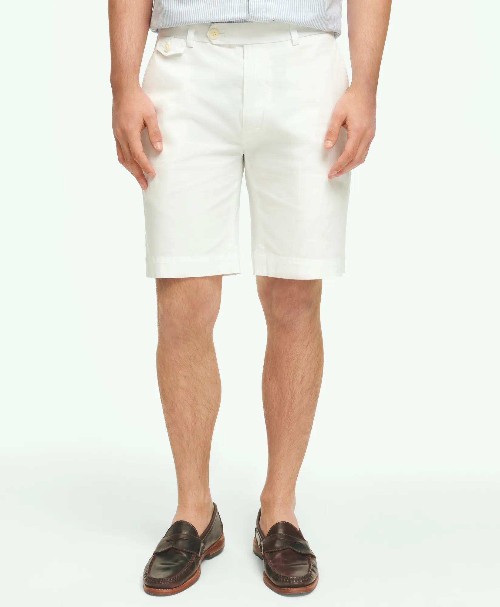 9" Canvas Poplin Shorts in Supima® Cotton, image 1