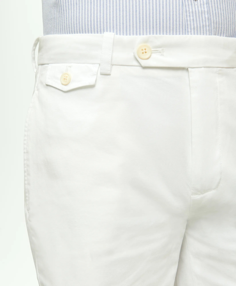 9" Canvas Poplin Shorts in Supima® Cotton, image 3
