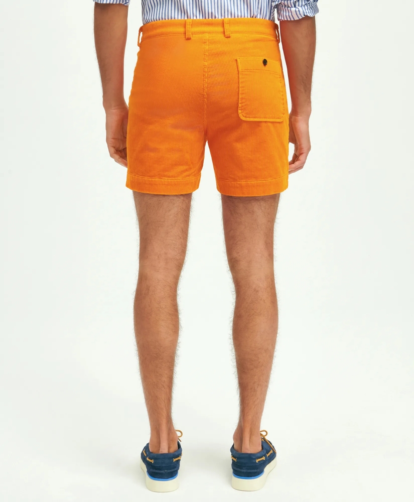 Stretch Cotton Wide-Wale Corduroy Shorts, image 5