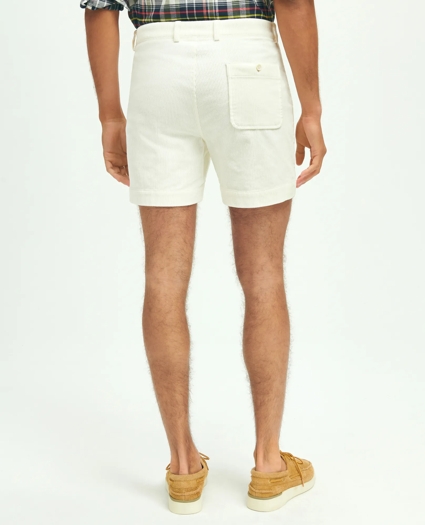 Stretch Cotton Wide-Wale Corduroy Shorts, image 4