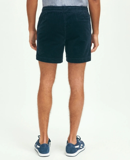 Stretch Cotton Drawstring Friday Corduroy Shorts, image 3