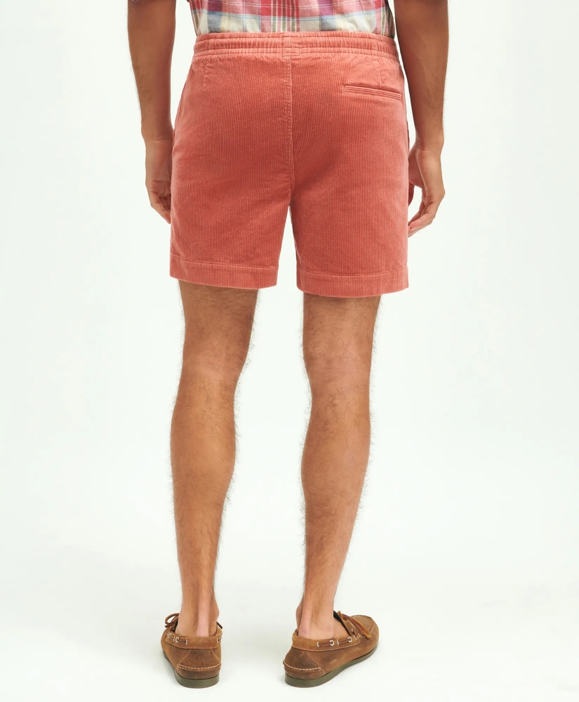 Stretch Cotton Drawstring Friday Corduroy Shorts, image 3