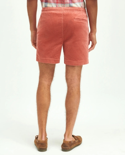 Stretch Cotton Drawstring Friday Corduroy Shorts, image 3