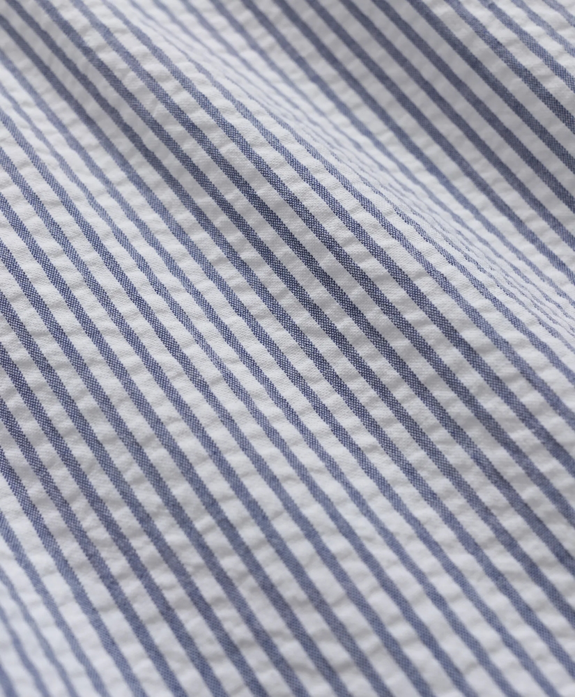 6" Stretch Cotton Seersucker Friday Shorts, image 7