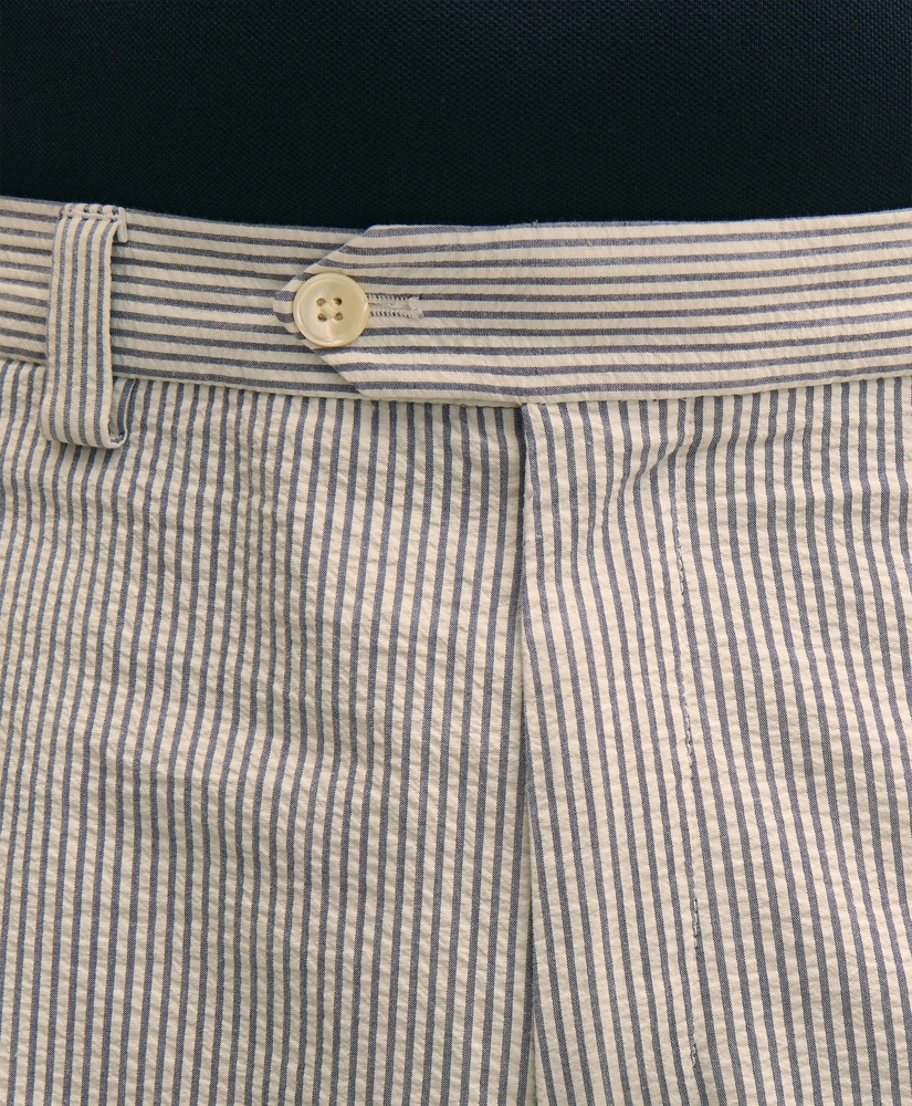 Big & Tall Stretch Cotton Seersucker Shorts, image 4