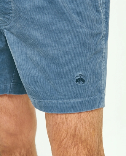 Stretch Cotton Drawstring Friday 15-Wale Corduroy Shorts, image 2