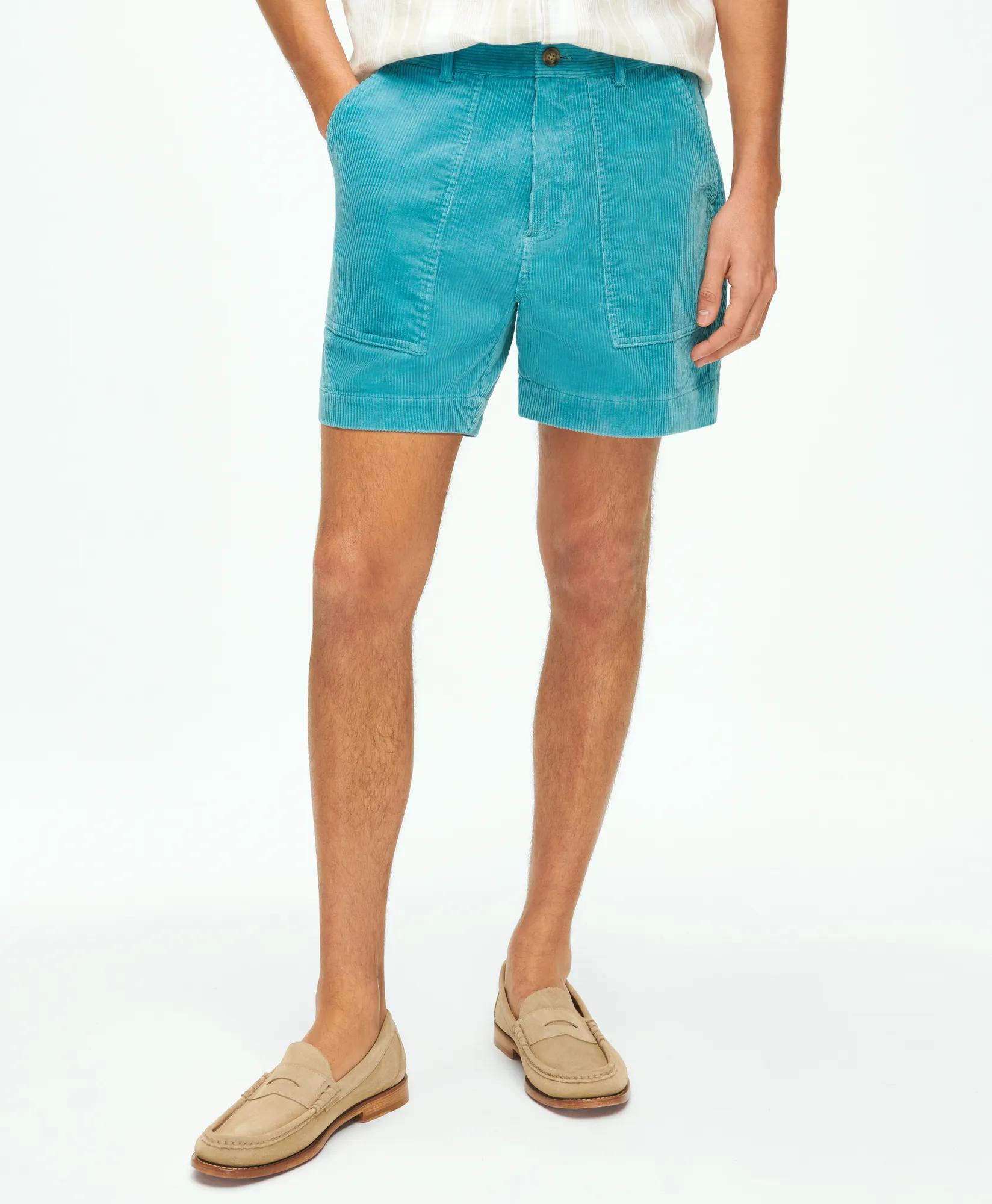 5.5" Wide-Wale Corduroy Shorts, image 1