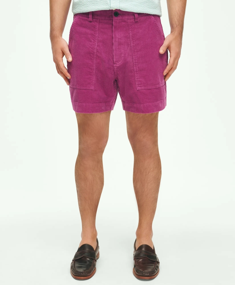 5.5" Wide-Wale Corduroy Shorts, image 1