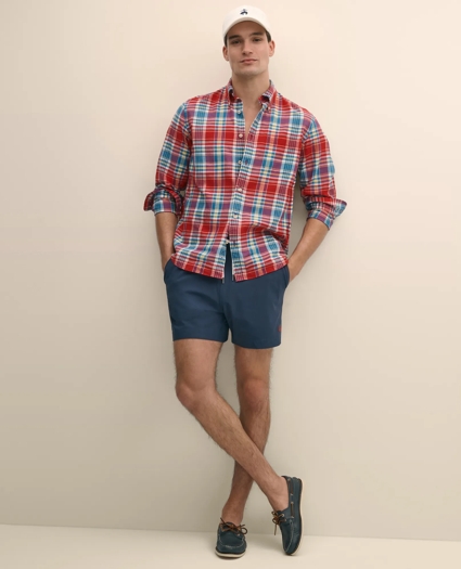5" Stretch Swim Trunks, image 1