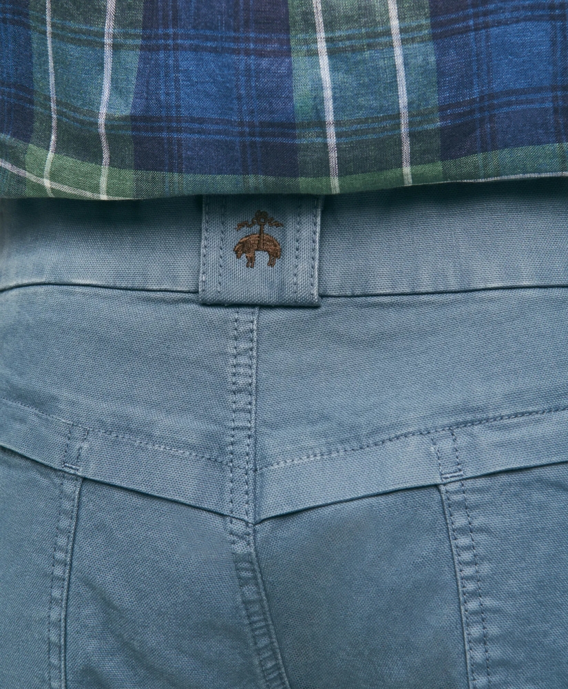 6.5" Cotton Canvas Camp Shorts, image 5