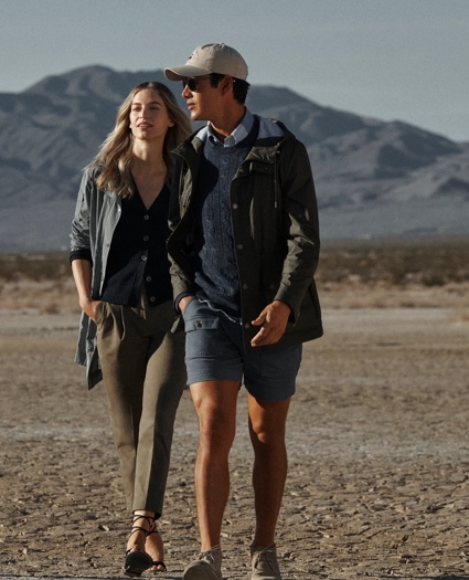 6.5" Cotton Canvas Camp Shorts, image 6