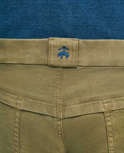 6.5" Cotton Canvas Camp Shorts, image 4